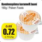 Kondenspiima karamell Jaani