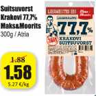 Suitsuvorst Krakovi 77,7% Maks & Moorits 