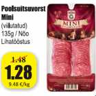 Poolsuitsuvorst Mini