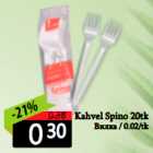 Kahvel Spino 20tk
