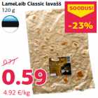 LameLeib Classic lavašš
120 g