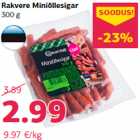 Rakvere Miniõllesigar
300 g