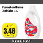 Allahindlus - Pesuvahend Bonux
3in1 Color 1,3L
