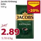 Allahindlus - Jacobs Krönung
kohv
500 g