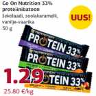 Allahindlus - Go On Nutrition 33%
proteiinibatoon