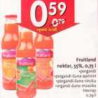 Allahindlus - Fruitland nektar, 55%, 0,75l .porgandi . porgandi-õunа-аpelsini . porgandi-õuna-virsiku .porgandi-õuna-maasika