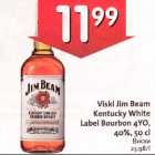 Allahindlus - Viski Jim Веаm Kentucky White Label Bourbon 4YO,
4О%,5О cl