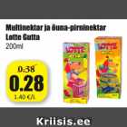 Allahindlus - Multinektar ja õuna-pirninektar
Lotte Gutta
200ml
