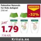 Allahindlus - Palmolive Naturals 
for Kids dušigeel 250 ml