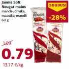 Allahindlus - Jannis Soft
Nougat maius