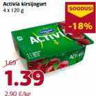 Allahindlus - Activia kirsijogurt