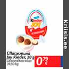 Allahindlus - Üllatusmuna Joy Kinder, 20 g