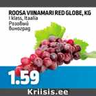 ROOSA VIINAMARI RED GLOBE, KG