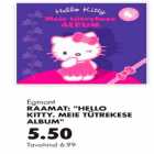 Allahindlus - Raamat"Hello Kitty. Meie tütrekese album" Egmont