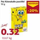 Allahindlus - Pez Käsnakalle pastillid 30 g