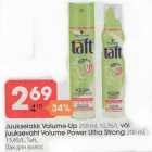 Allahindlus - Juukselakk Volume-Up 250 ml või juuksevaht Volume Power Ultra Strong 200 ml