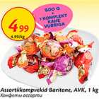 Assortiikompvekid Baritone, AVK, 1 kg