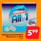 Nõudepesumasinatabletid
Marine all-in-1, 48 tk