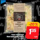 Kana-karrisalat
Rimi kokkadelt, 200 g