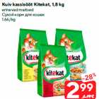 Kuiv kassisööt Kitekat, 1,8 kg

