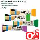 Kartulivahvel Balsnack, 90 g

