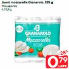 Juust mozzarella Granarolo, 125 g
