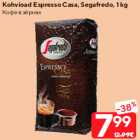 Allahindlus - Kohvioad Espresso Casa, Segafredo, 1 kg
