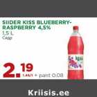 SIIDER KISS BLUEBERRYRASPBERRY
4,5%
1,5 L