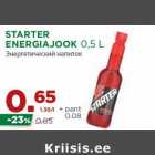 Allahindlus - STARTER
ENERGIAJOOK 0,5 L