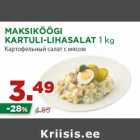 Allahindlus - MAKSIKÖÖGI
KARTULI-LIHASALAT 1 kg