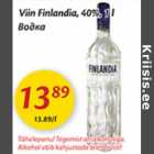 Allahindlus - Viin Finlandia, 40%, 1 l