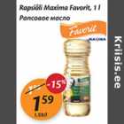 Rapsiõli Maxima Favorit, 1 l