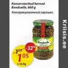 Konserveritud herned Bonduelle, 660 g