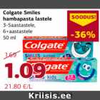 Allahindlus - Colgate Smiles hambapasta lastele