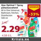 Allahindlus - Ajax Optimal 7 Spray puhastusvahend