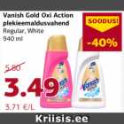 Vanish Gold Oxi Action plekieemaldusvahend