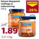 Allahindlus - Salvest ühepajatoit
sealihaga ja
makaroniroog
530 g