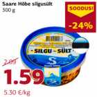 Allahindlus - Saare Hõbe silgusült
300 g