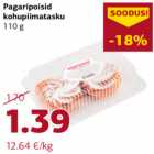 Pagaripoisid
kohupiimatasku
110 g