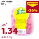 Allahindlus - Usin rosolje
300 g