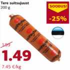 Allahindlus - Tere suitsujuust
200 g