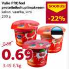 Allahindlus - Valio PROfeel
proteiinikohupiimakreem