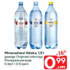 Mineraalvesi Värska, 1,5 l

