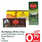 Allahindlus - Tee Hyleys, 25 tk x 1,5 g

