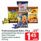 Pralineekompvek Kalev, 175 g

