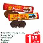 Küpsis Mesikäpp Dops,
Kalev, 210 g

