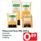 Allahindlus - Makaronid Tartu Mill, 500 g

