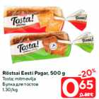 Allahindlus - Röstsai Eesti Pagar, 500 g

