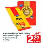 Viilutatud juust Valio, 500 g

