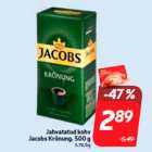 Jahvatatud kohv
Jacobs Krönung, 500 g